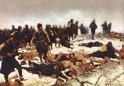Frederic Remington Battle of war bonnet creek France oil painting artist
